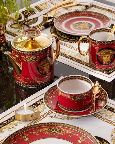 versace inspired tea set